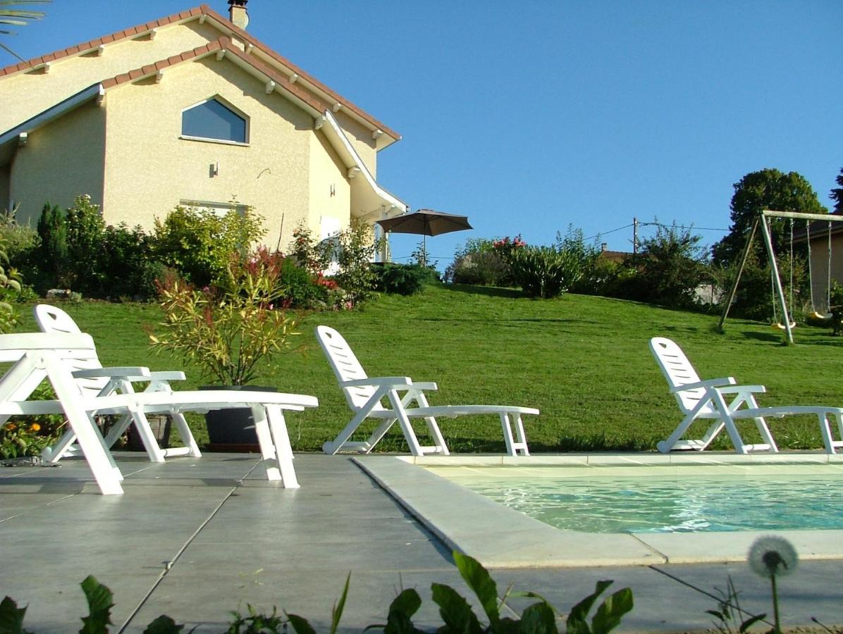 Les Enselmes Bed & Breakfast Montagnieu  Екстериор снимка